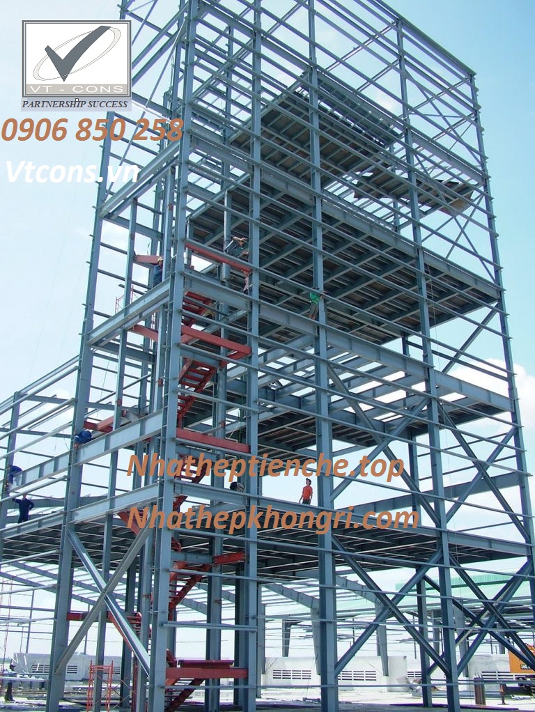 nhà tiền chế cao tầng